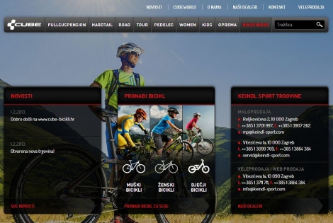 Cube dobiva novi web!!!